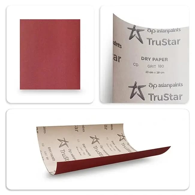 Asian Paints TruStar Sanding Paper - Sanding Paper | Wood, metal, plaster | Kg - View 11