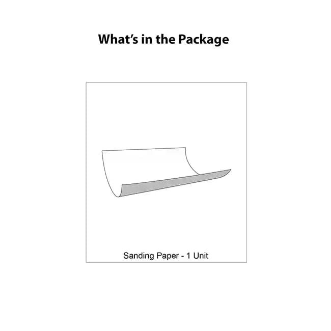 Asian Paints TruStar Sanding Paper - Sanding Paper | Wood, metal, plaster | Kg - View 15