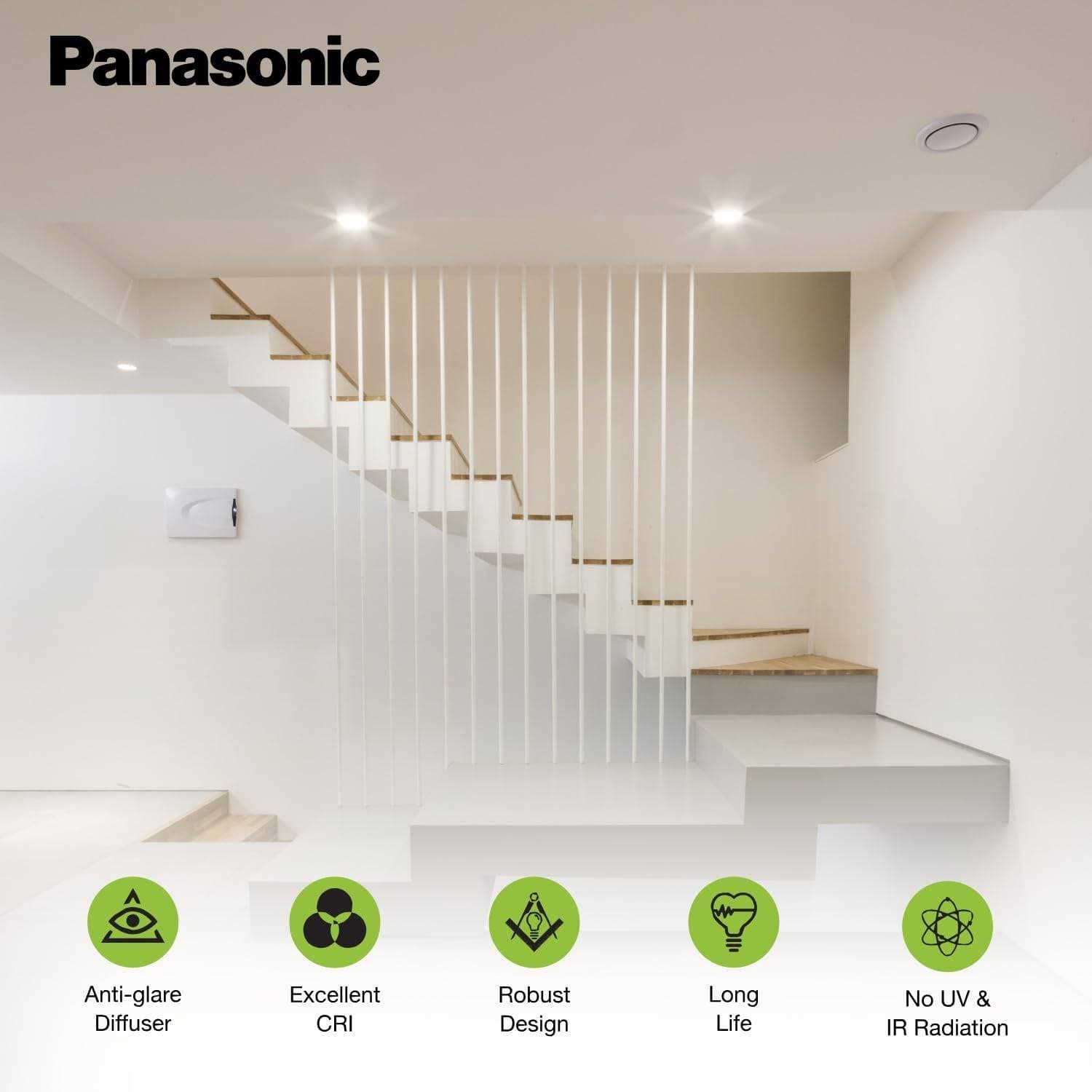 Panasonic LED Panel Light with Driver - Panel Light | Cool White | Home, Small Offices, Service Areas, Retail Shops - View 9