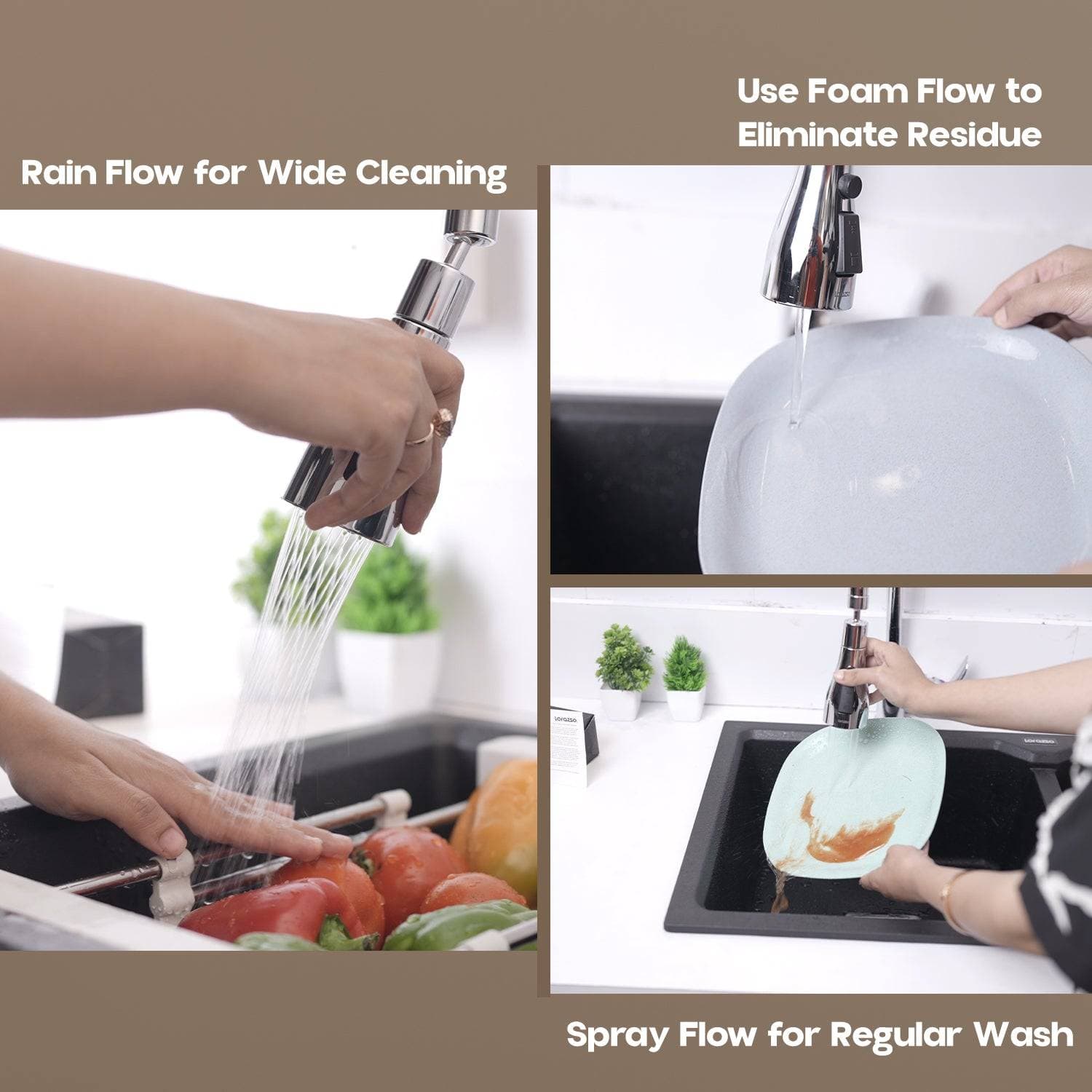 Lorazzo Classic Health Faucet - Health Faucet | LRZ HF0251 S04 | ABS - View 6