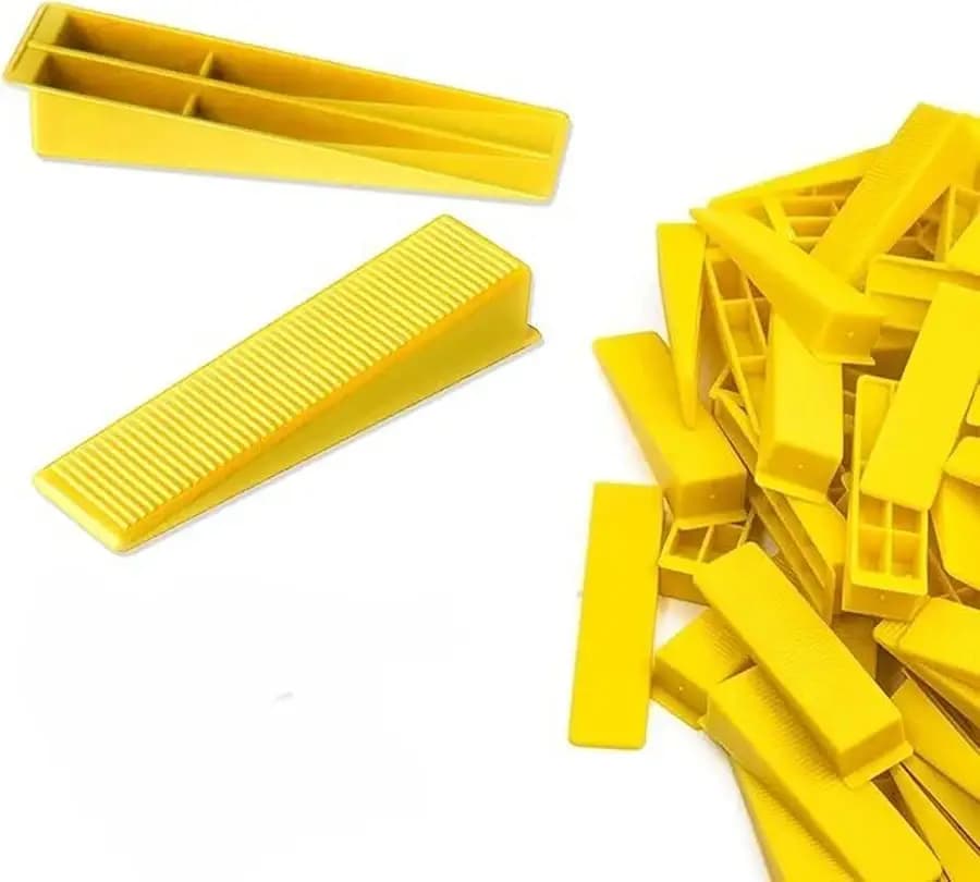 MYK Laticrete Yellow Spacer (Pack of 100 Pcs) - 2 mm | 2mm | To create uniform spacing between tiles / stones resulting in an aesthetic and functionally stable tile /stone assembly. - View 8
